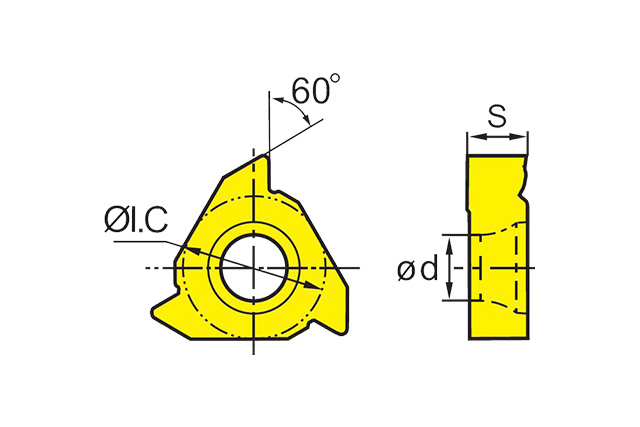 Carbide Thread Turning Inserts Specification