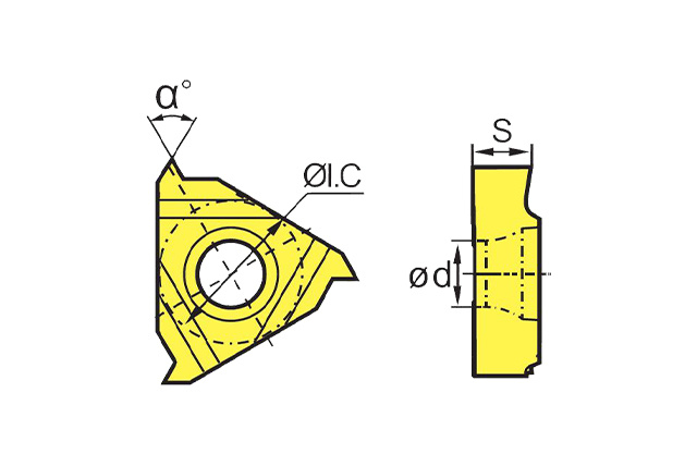 Carbide Thread Turning Inserts Specification