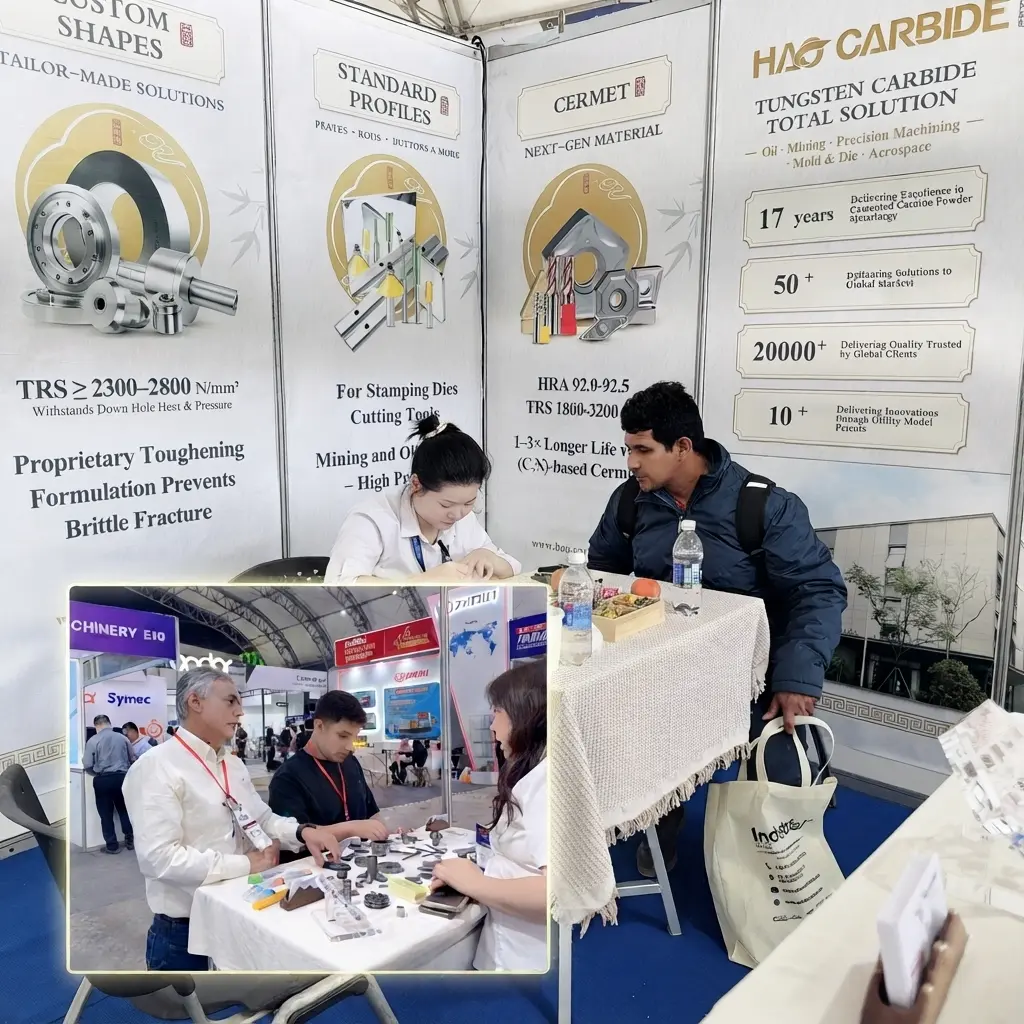 HAO CARBIDE at Expo Perú 2026: Advanced Carbide Solutions