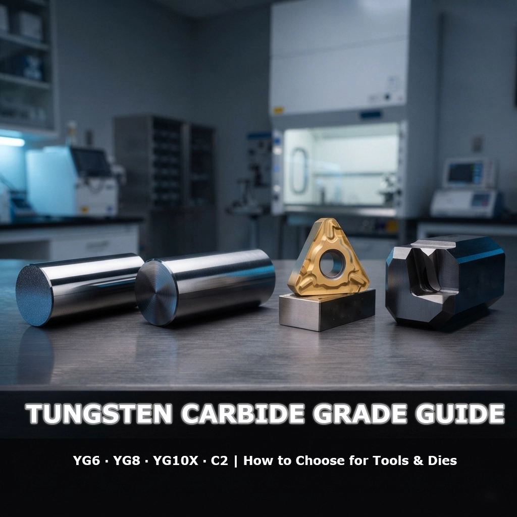 Tungsten Carbide Grade Guide: Comparing YG6, YG8, YG10X & C2