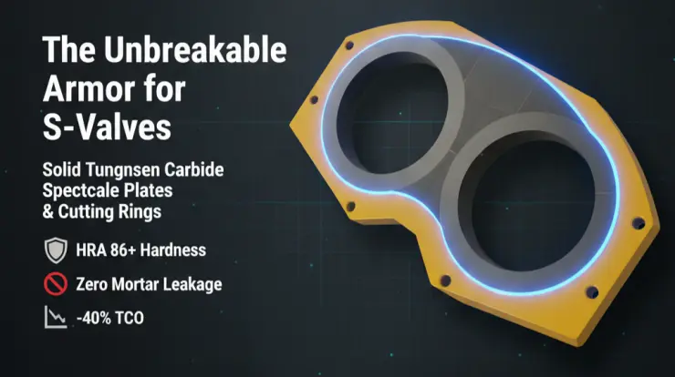 Tungsten Carbide Spectacle Plate: Stop S-Valve Leakage